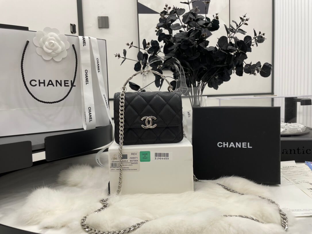 Chanel Classic Flap Top Handle Bag
