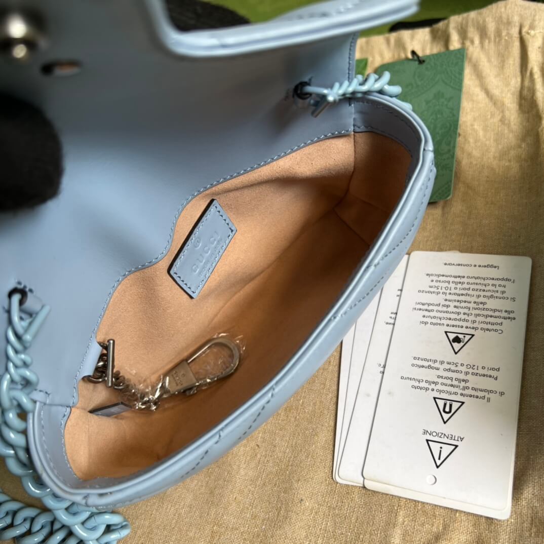 Gucci Marmontg Blue Bags - Image 8
