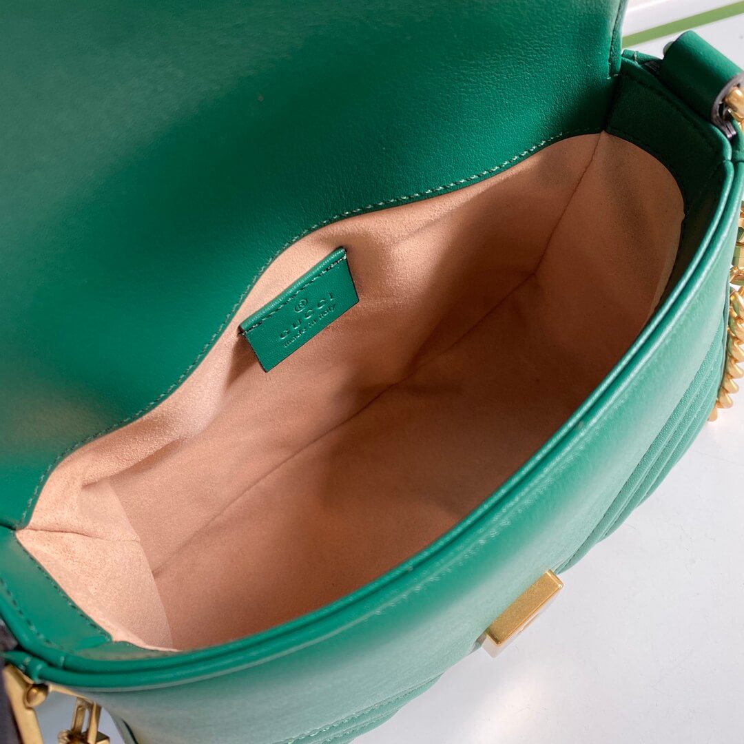 Gucci Marmont Mini Top Handle Bag - Image 7