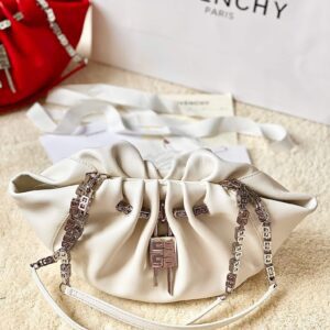 Kenny Top-Handle White Bag