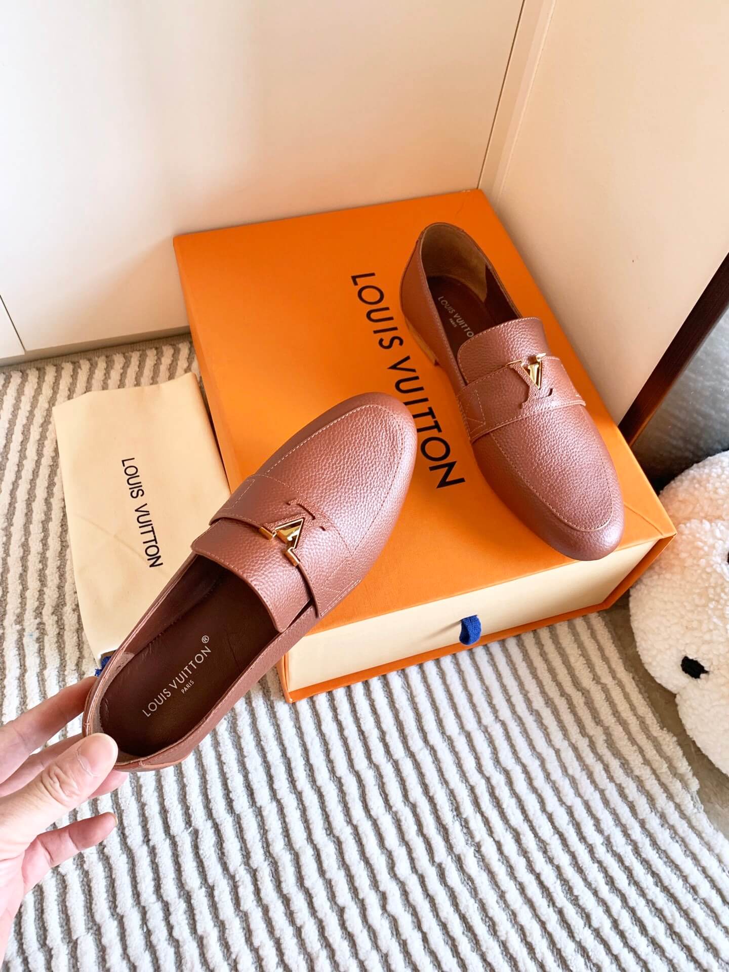 LV Capri Open Back Loafer - Image 3