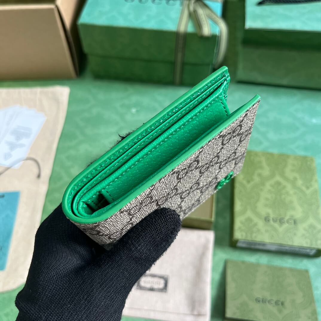 Gucci Supreme Canvas Wallet - Image 5