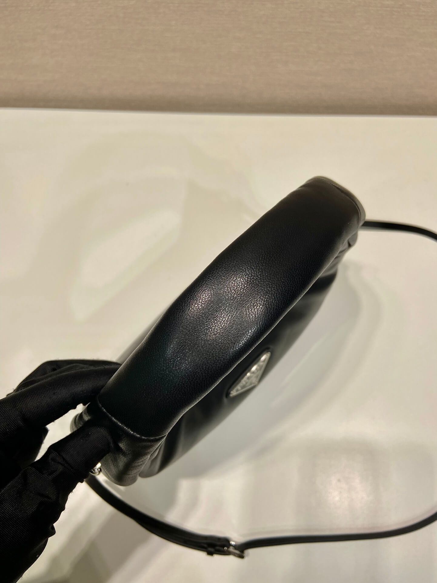 Prada Small Padded Black Bag - Image 2