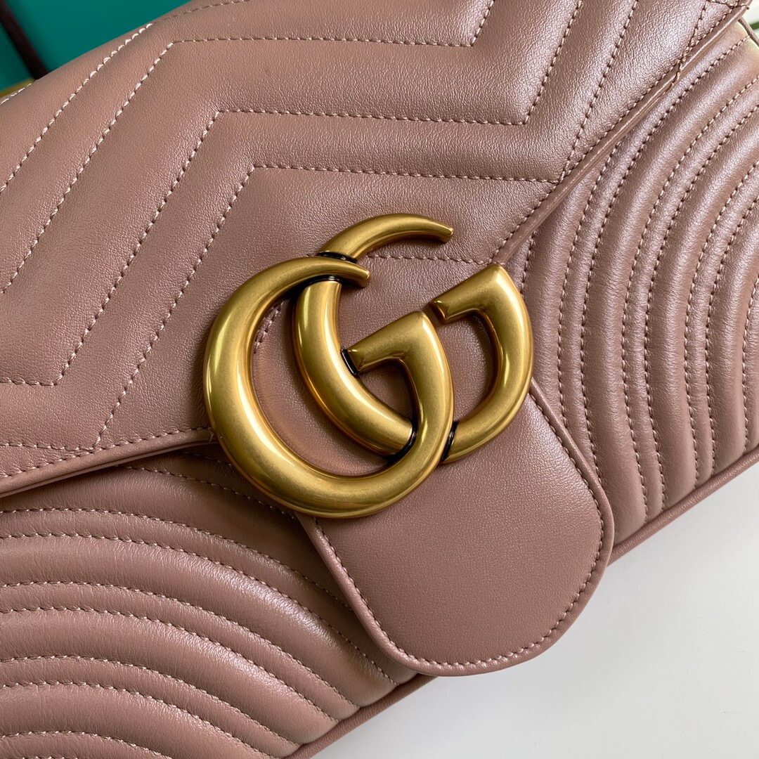 Gucci Marmont Matelasse Flap Bag - Image 6