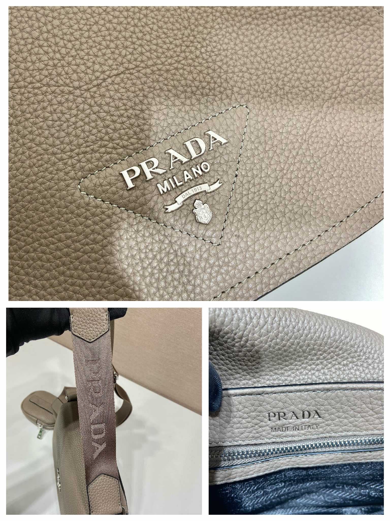 Prada Vitello Daino Soft Leather Bag - Image 6