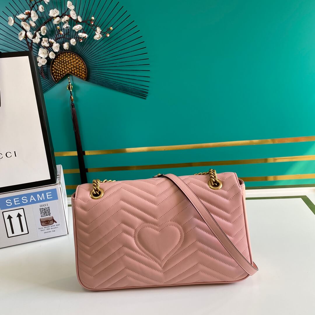 Gucci Marmont Matelasse Flap Bag - Image 6