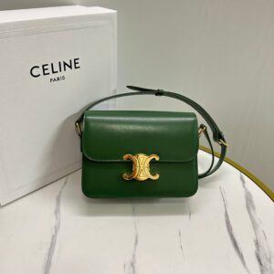 Celine Teen Leather Triomphe Bag