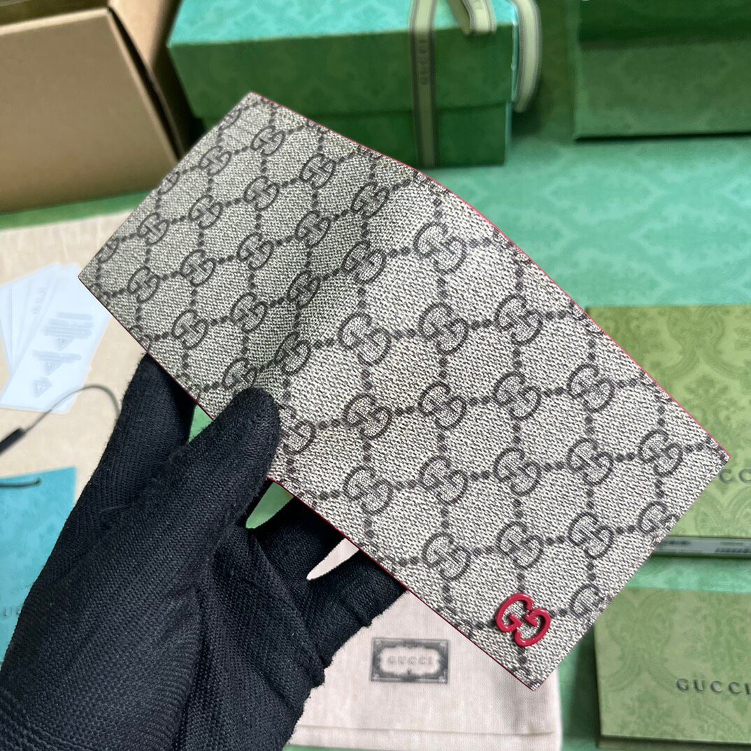 Gucci Supreme Canvas Wallet - Image 3
