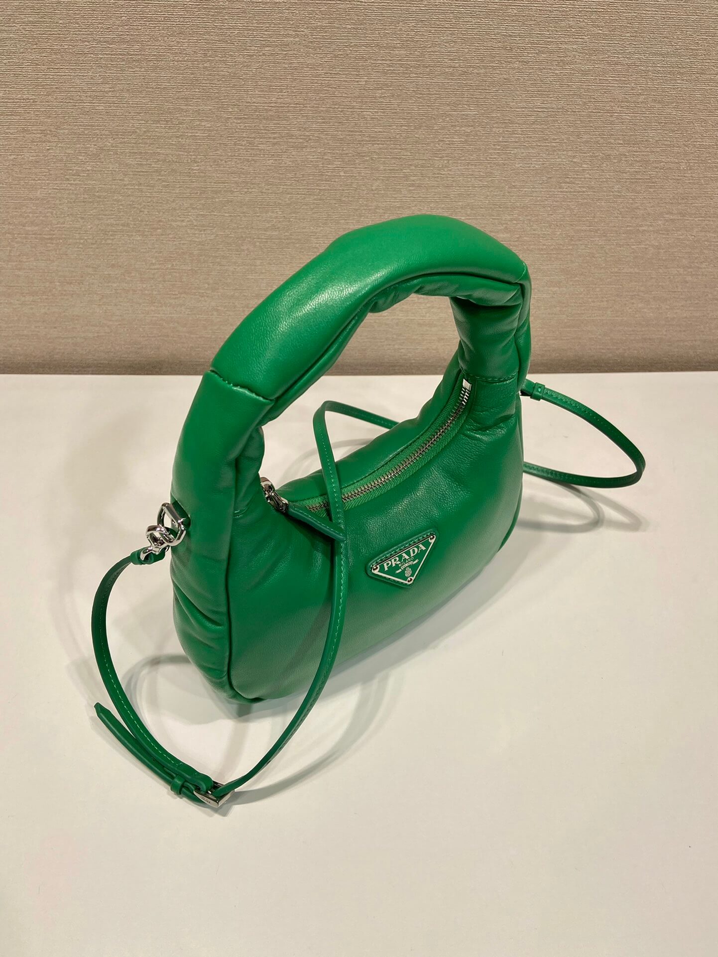 Prada Small Padded Green Bag - Image 2