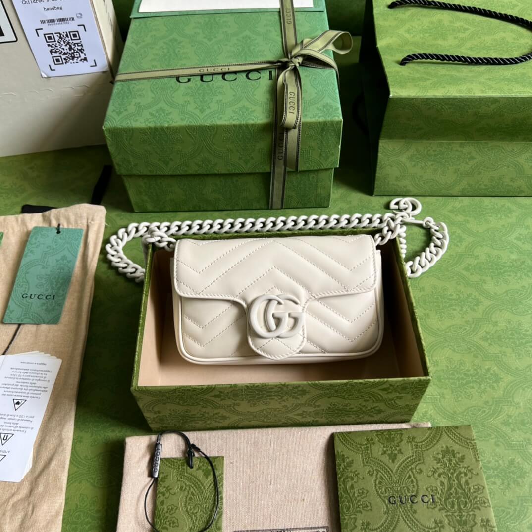 Gucci Marmont White Bags - Image 2