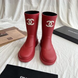 Chanel Rain Boots