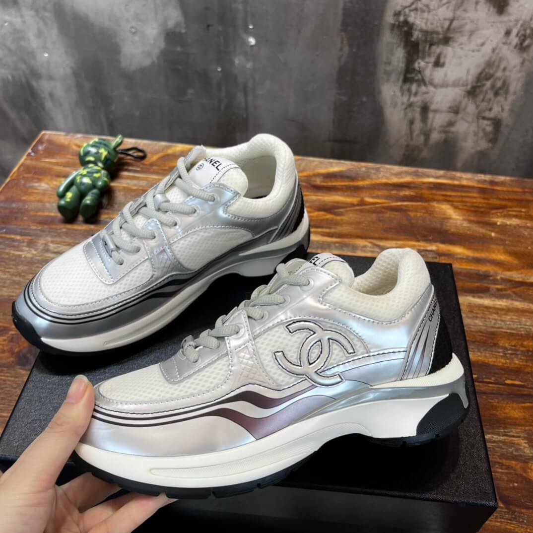 Women's Chanel CC Sneakers - Image 7