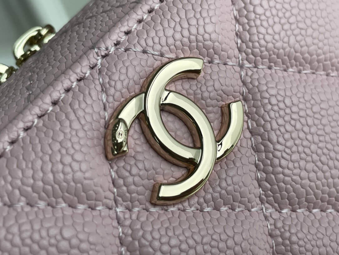 Chanel Caviar Chanel Top Handle Vanity Case - Image 4