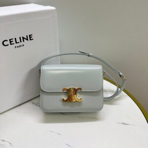 Celine Teen Leather Triomphe Bag