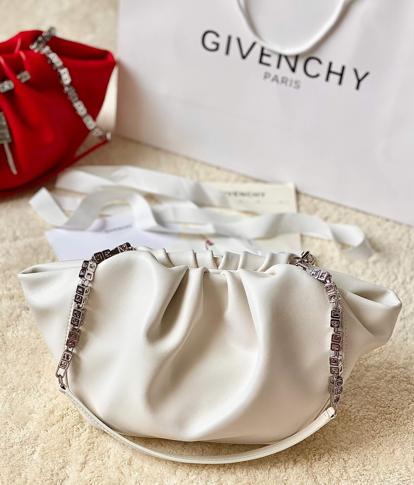 Kenny Top-Handle White Bag - Image 5