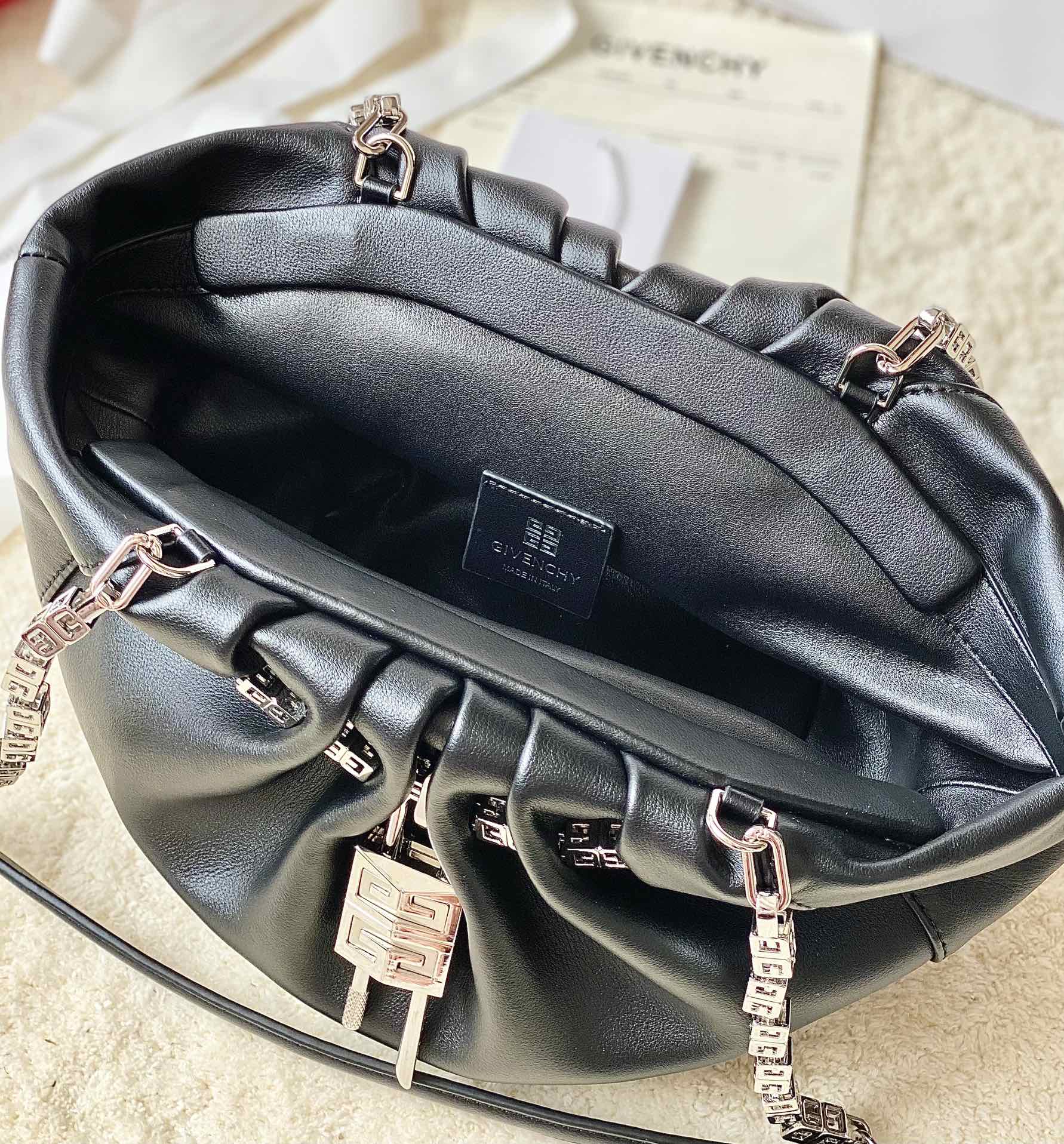 Kenny Top-Handle Black Bag - Image 6