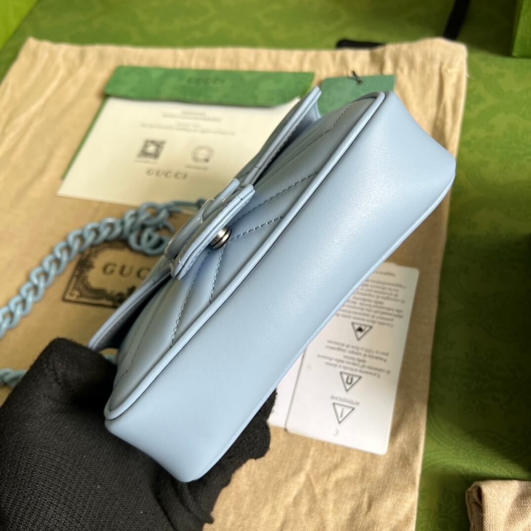 Gucci Marmontg Blue Bags - Image 7