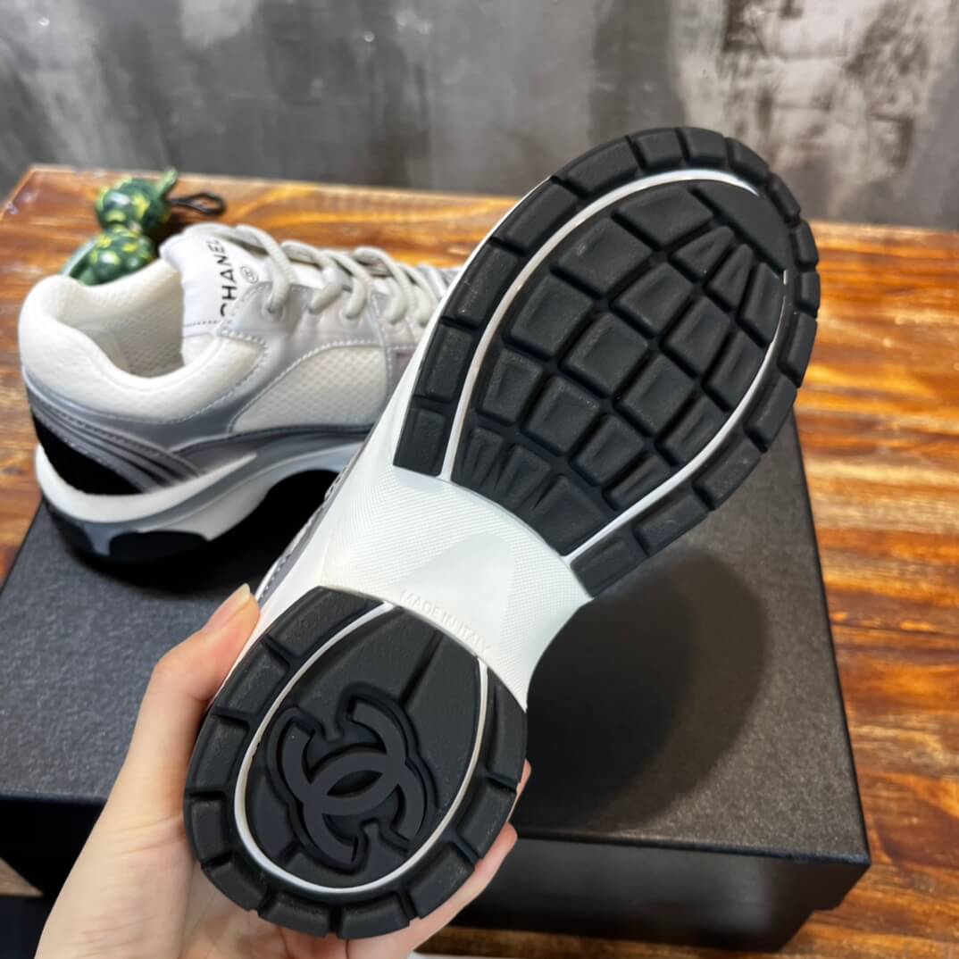 Women's Chanel CC Sneakers - Image 8