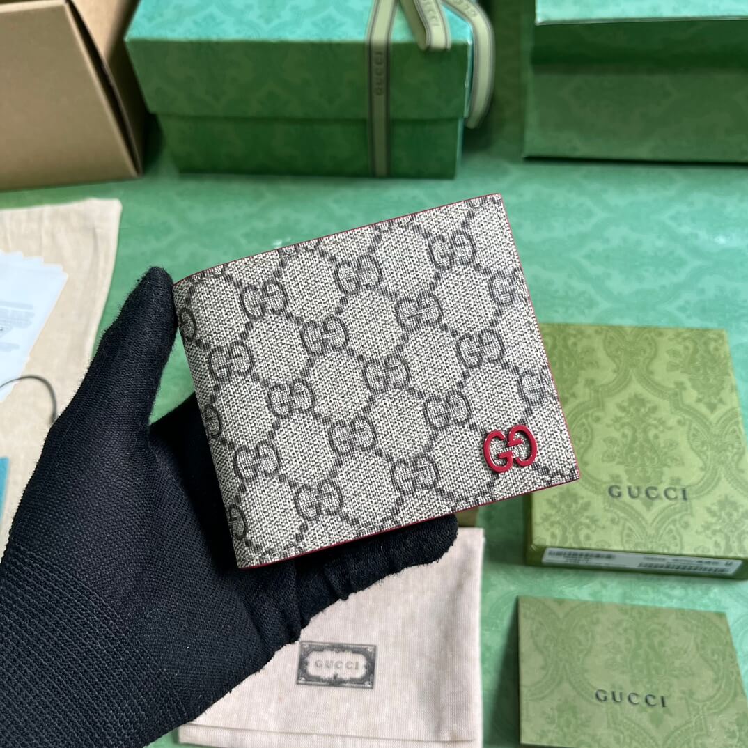 Gucci Supreme Canvas Wallet