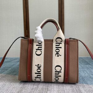 Chloe Small Woody Tote Bag