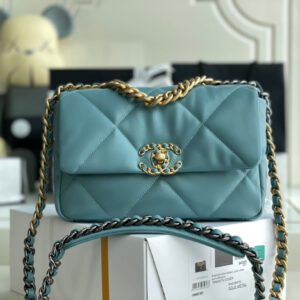 Chanel 19 Bag Tiffany Blue