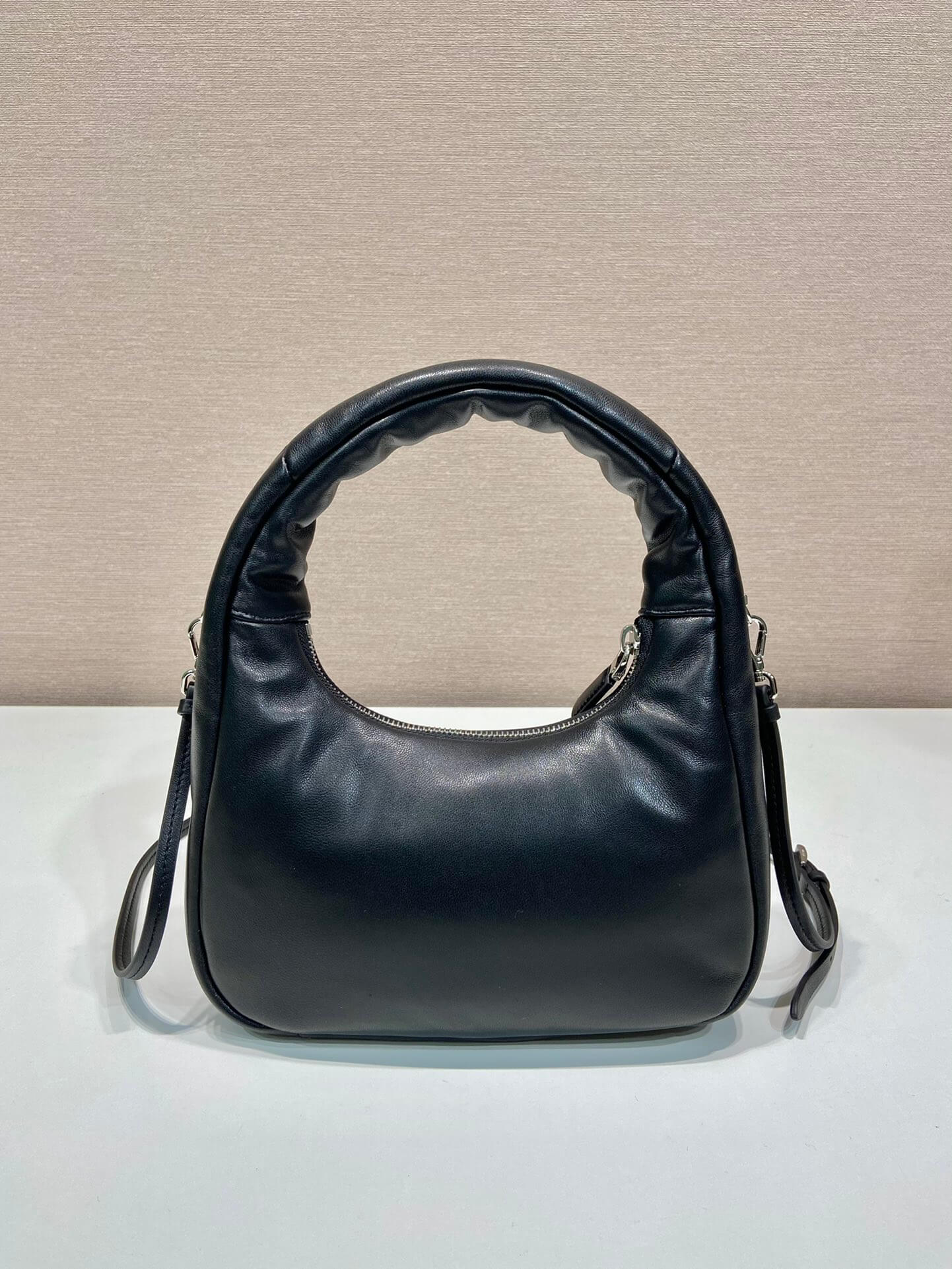 Prada Small Padded Black Bag - Image 6