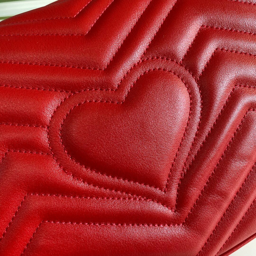 Gucci Marmont Matelasse Flap Bag - Image 6