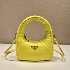 Prada Small Padded Yellow Bag