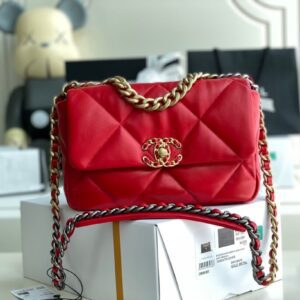 Chanel 19 Bag Red