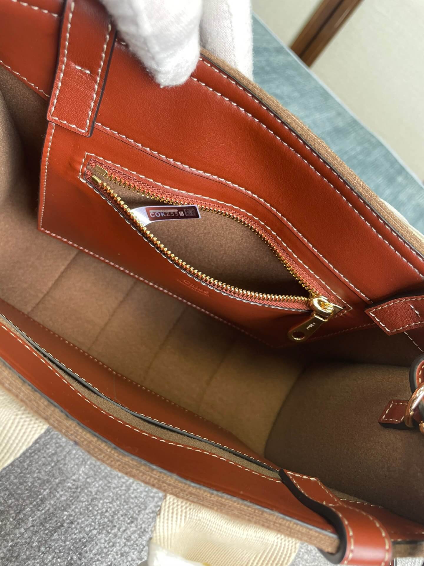 Chloe Small Woody Tote Bag - Image 6