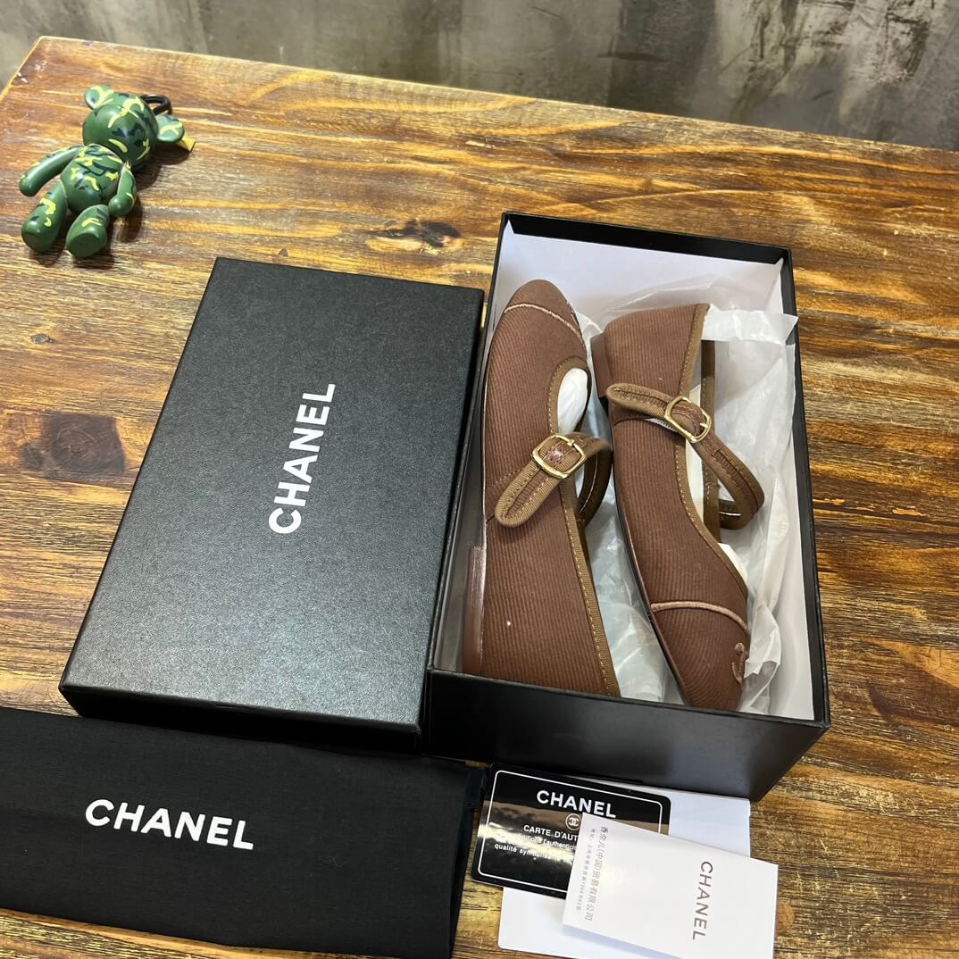 Chanel Mary Janes Shoes - Image 7