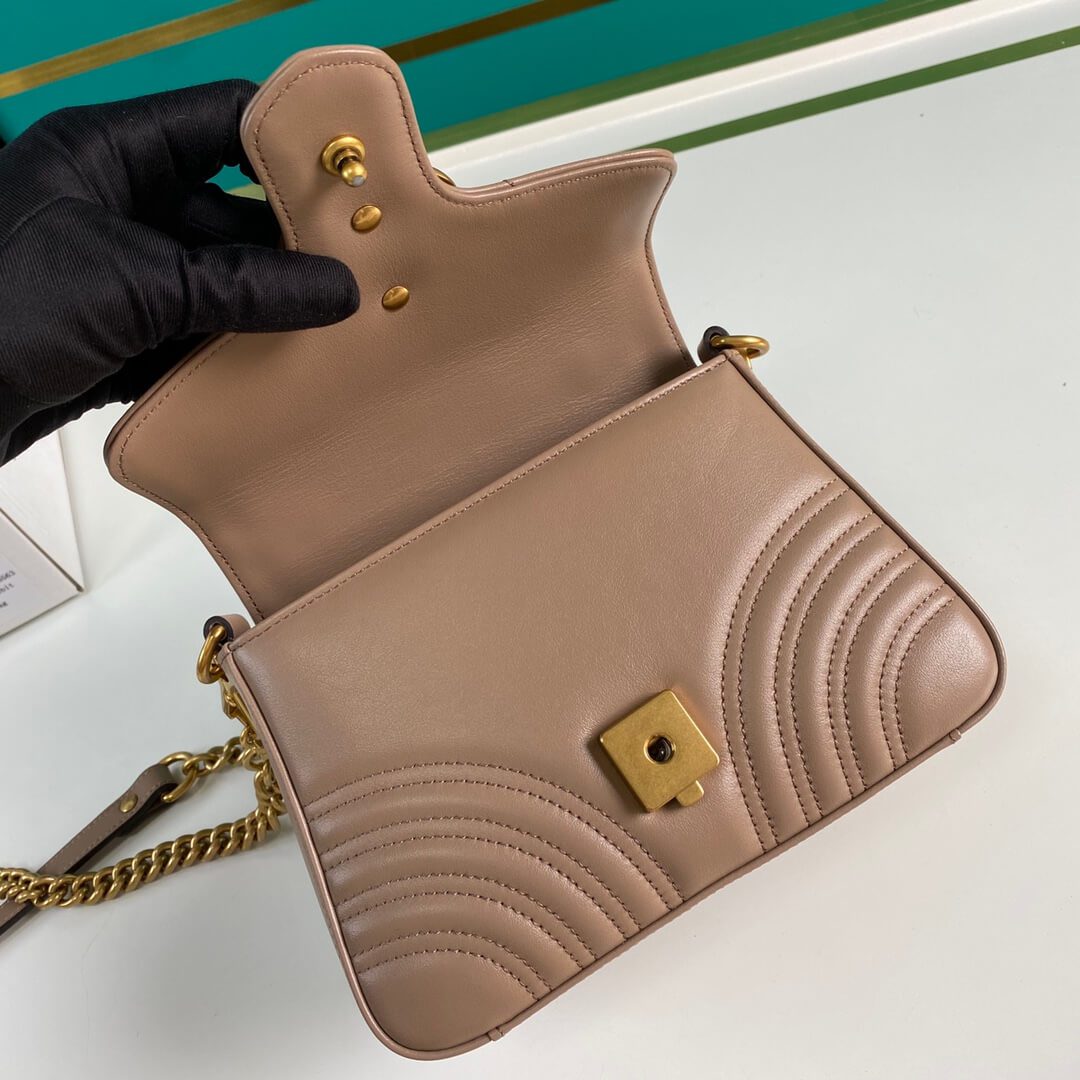 Gucci Marmont Mini Top Handle Bag - Image 7