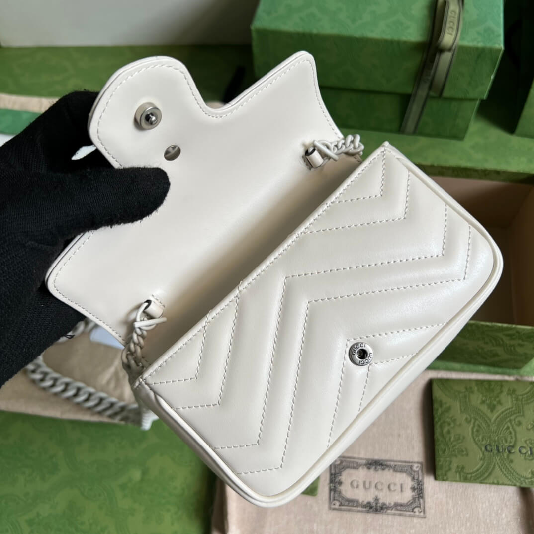 Gucci Marmont White Bags - Image 7