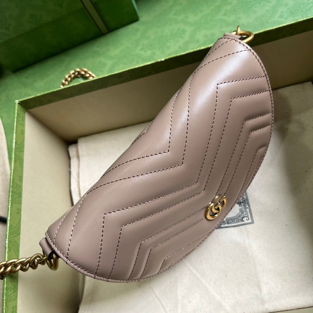 Gucci Mini GG Marmont Shoulder Bag - Image 8