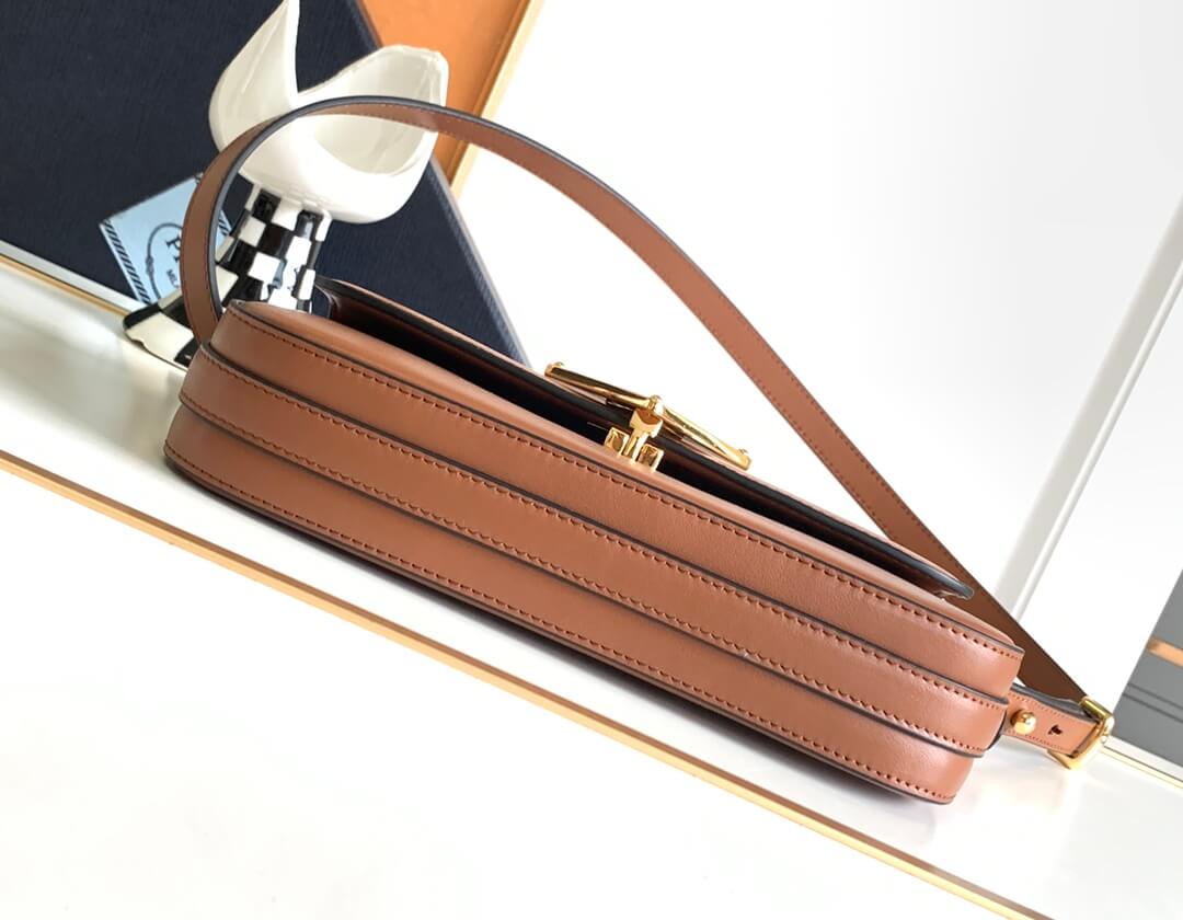 Prada Embleme Saffiano Shoulder Bag - Image 5