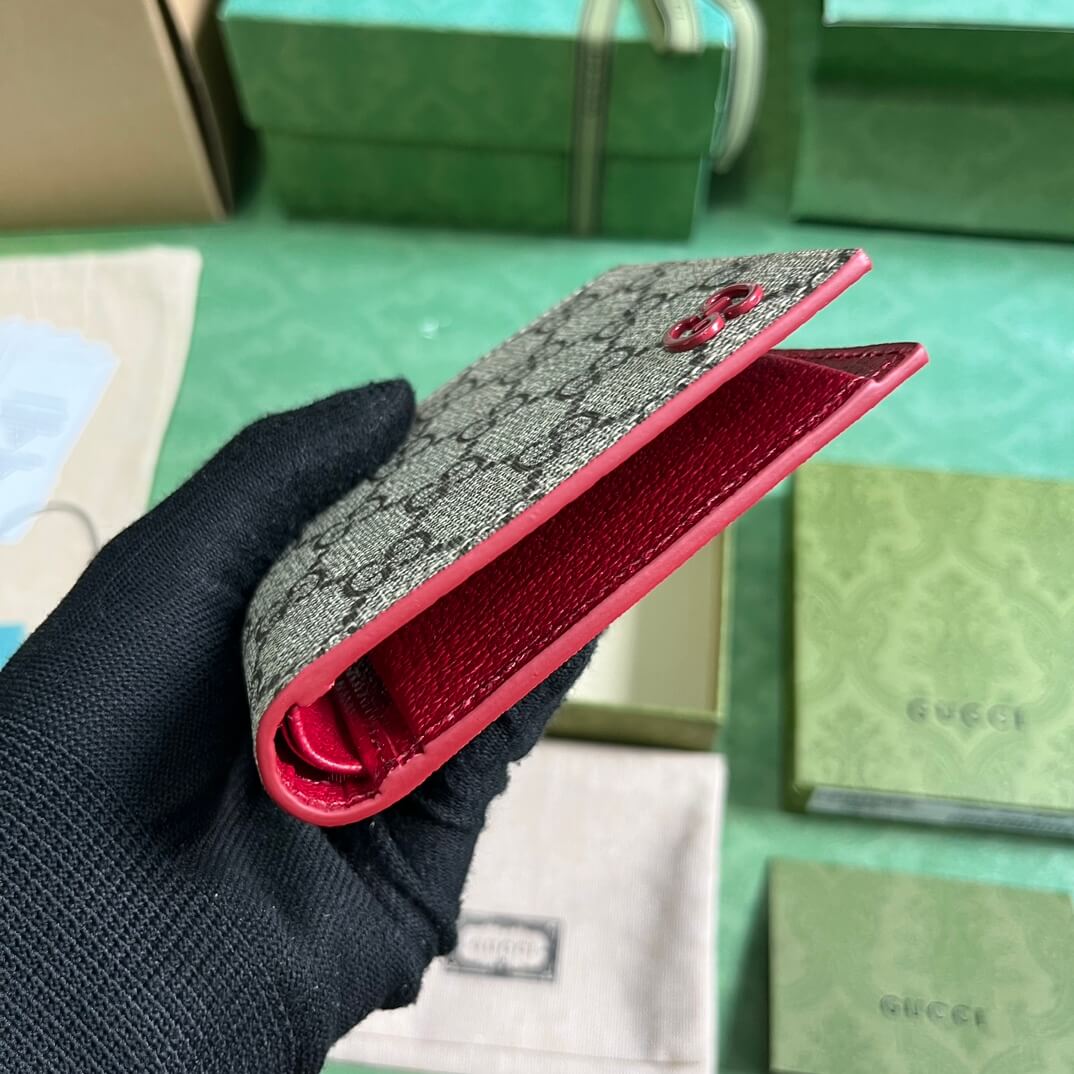 Gucci Supreme Canvas Wallet - Image 5