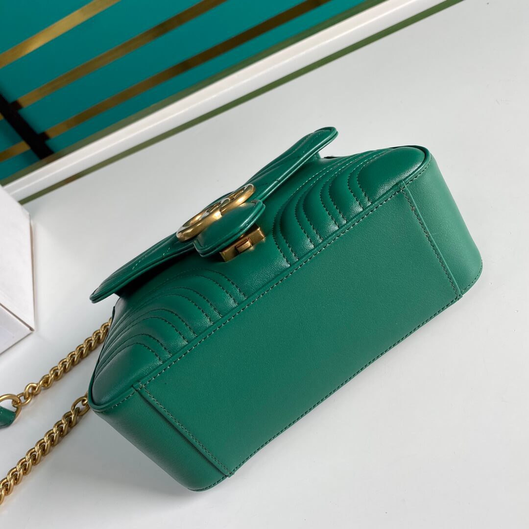 Gucci Marmont Mini Top Handle Bag - Image 9