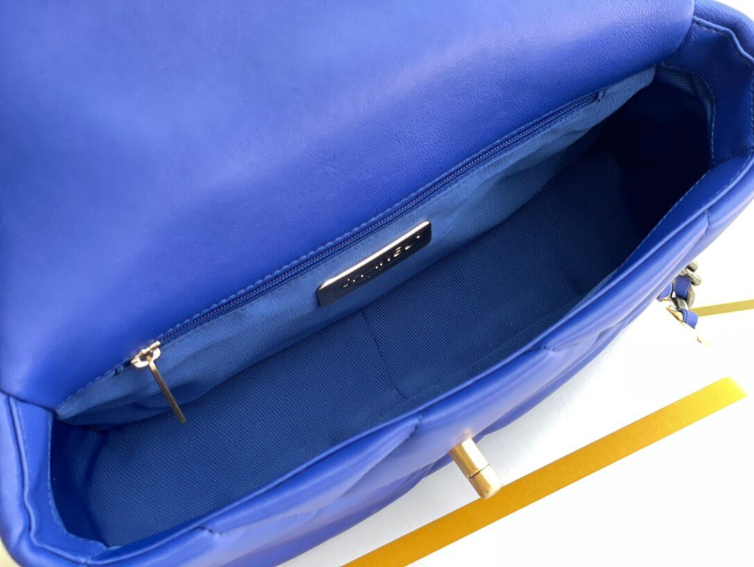 Chanel 19 Bag Blue - Image 7