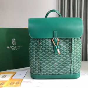 Goyard Alpin Green Backpack
