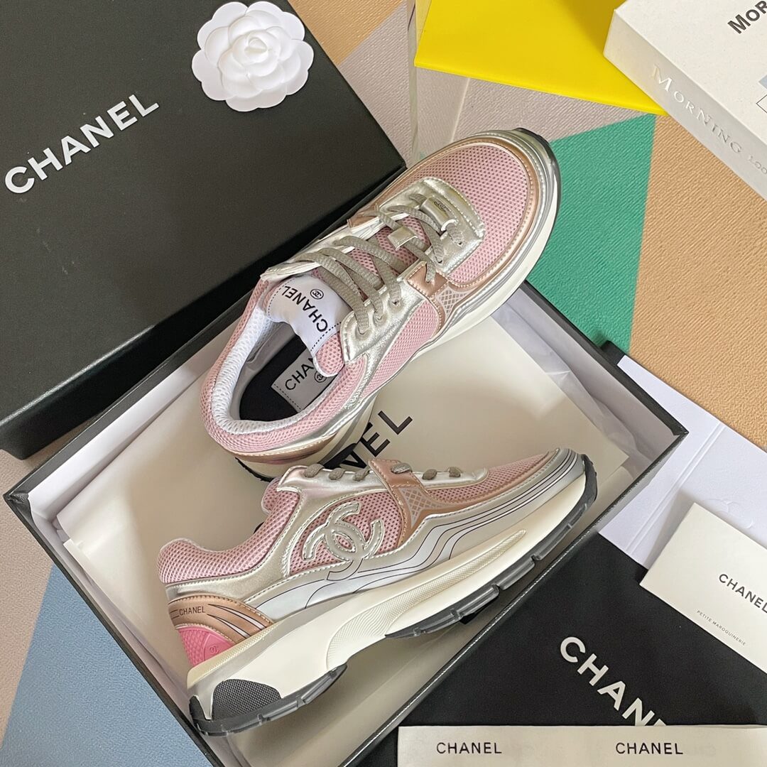 Women's Chanel CC Sneakers - Image 8