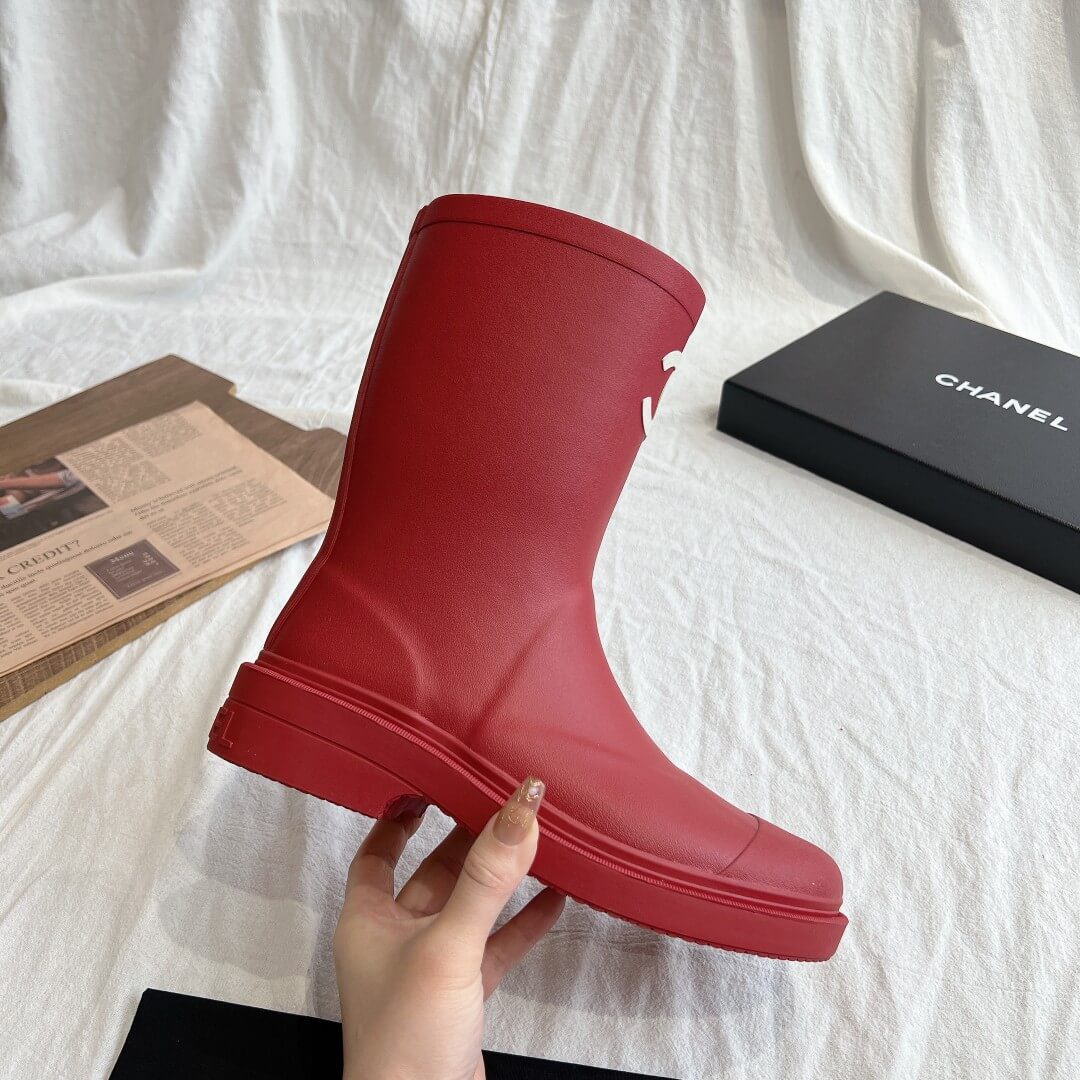 Chanel Rain Boots - Image 4