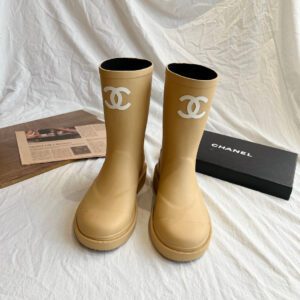 Chanel Rain Boots