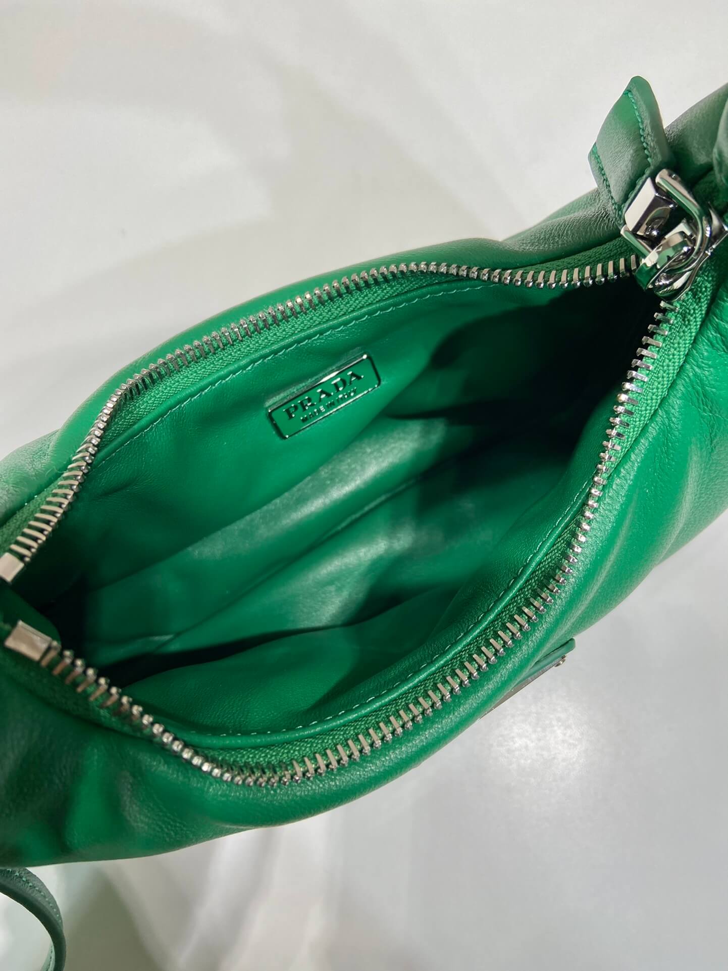 Prada Small Padded Green Bag - Image 5