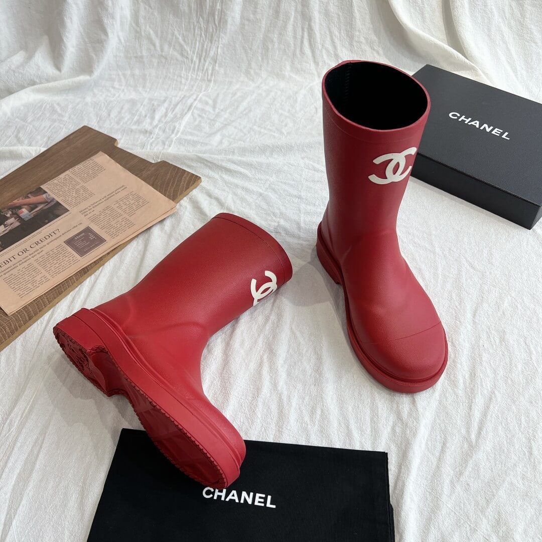 Chanel Rain Boots - Image 5