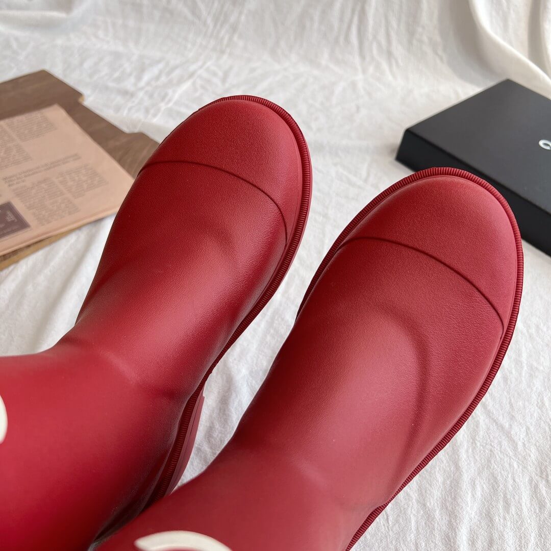 Chanel Rain Boots - Image 6
