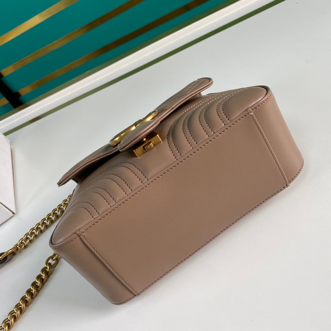 Gucci Marmont Mini Top Handle Bag - Image 8
