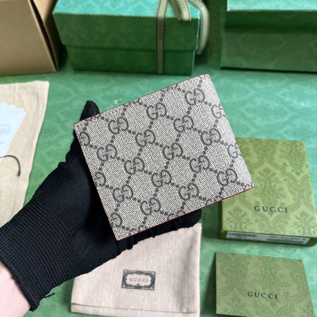 Gucci Supreme Canvas Wallet - Image 7