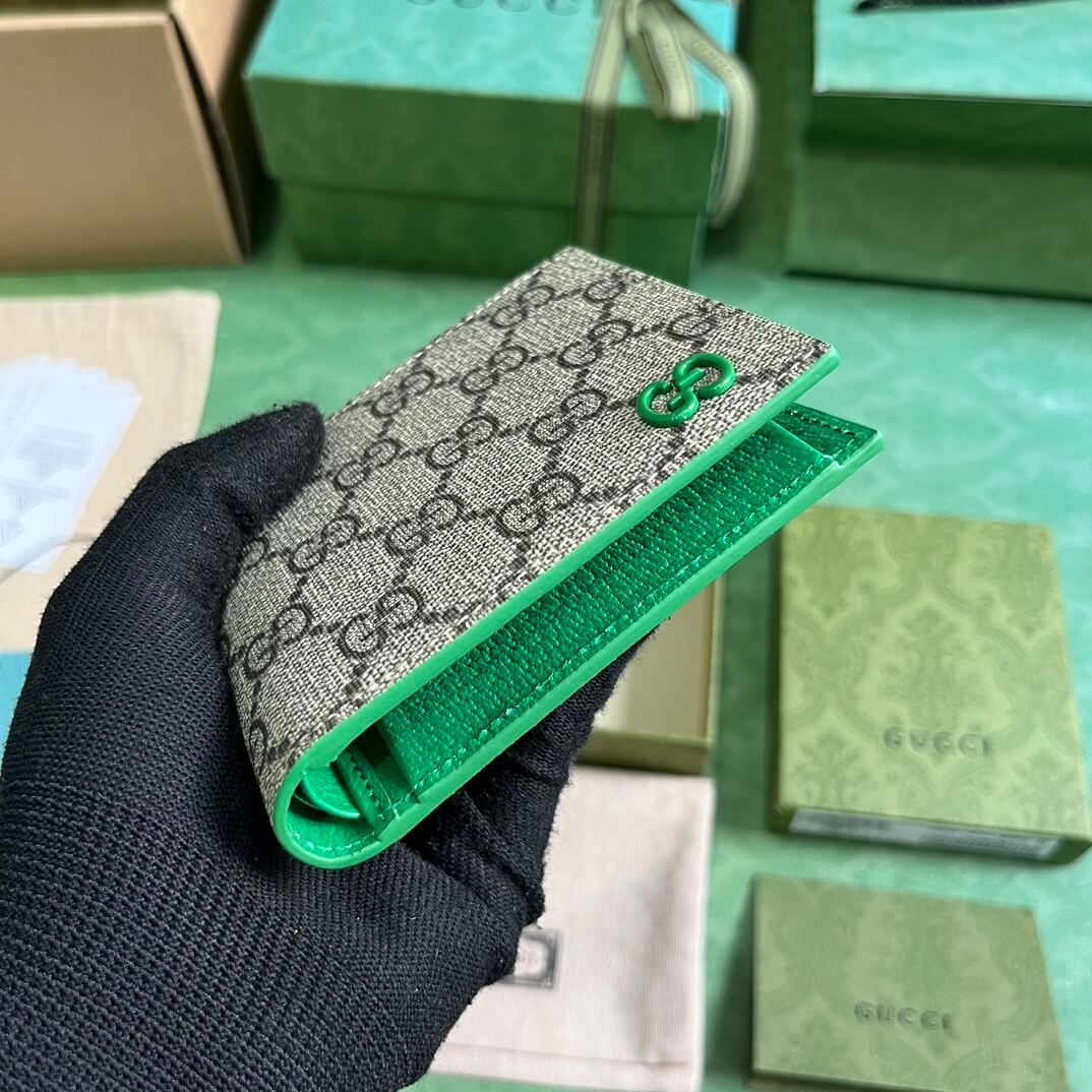 Gucci Supreme Canvas Wallet - Image 9