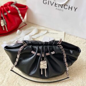 Kenny Top-Handle Black Bag