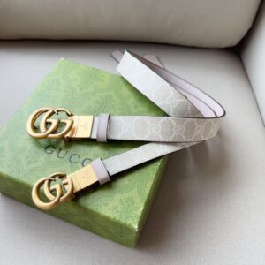 Gucci GG Reversible Leather Belt